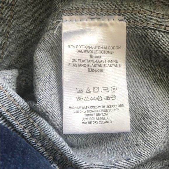 ✨HP✨FREE PEOPLE Modern Femme Corset Denim Jean Skirt - Picture 10 of 10